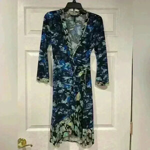 BCBG Maxazria wrap dress women’s size S